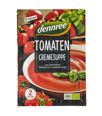 Supa Crema de Rosii Bio Instant Vegan Dennree 40 g