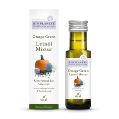 Bio Supliment Omega Green pentru Copii Bio Planete 100 ml