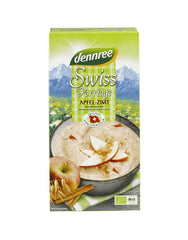 Bio Swiss Porridge cu Mar si Scortisoara Dennree 400 g