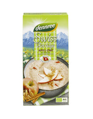 Bio Swiss Porridge cu Mar si Scortisoara Dennree 400 g