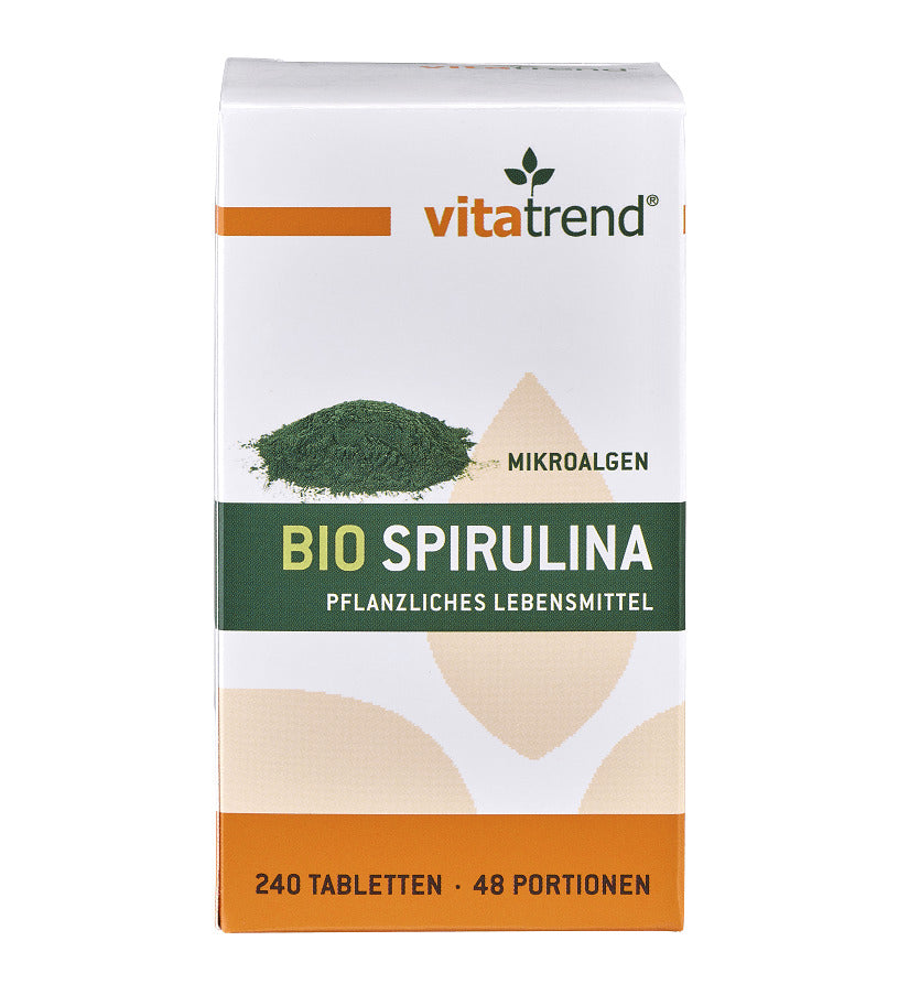 Tablete cu Spirulina Bio VitaTrend 240 buc