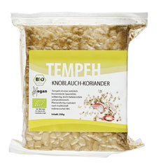 Bio Tempeh cu Usturoi si Coriandru Vegan Tempehmanufaktur 200 g