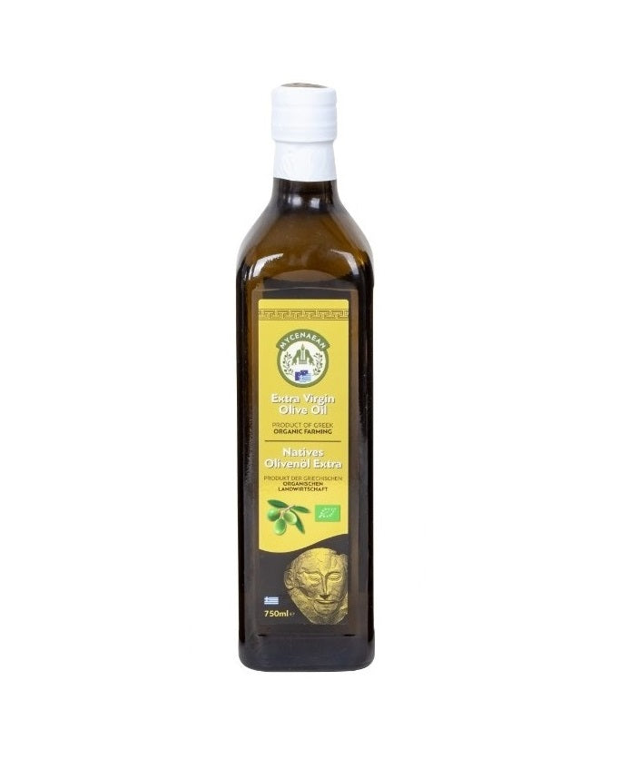 Bio Ulei de Masline Extra Virgin Presat la Rece Mycenaean 750 ml
