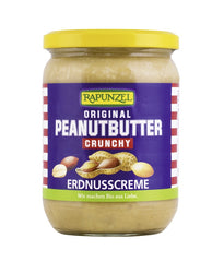 Bio Unt de Arahide Crocant cu Sare Vegan Rapunzel 500 g