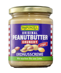 Bio Unt de Arahide Crocant cu Sare Vegan Rapunzel 250 g