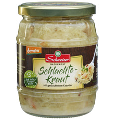 Bio Varza Murata cu Muschi de Porc Afumat Schweizer 580 g