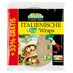 Bio Wraps Tortilla Mestemacher 300 g