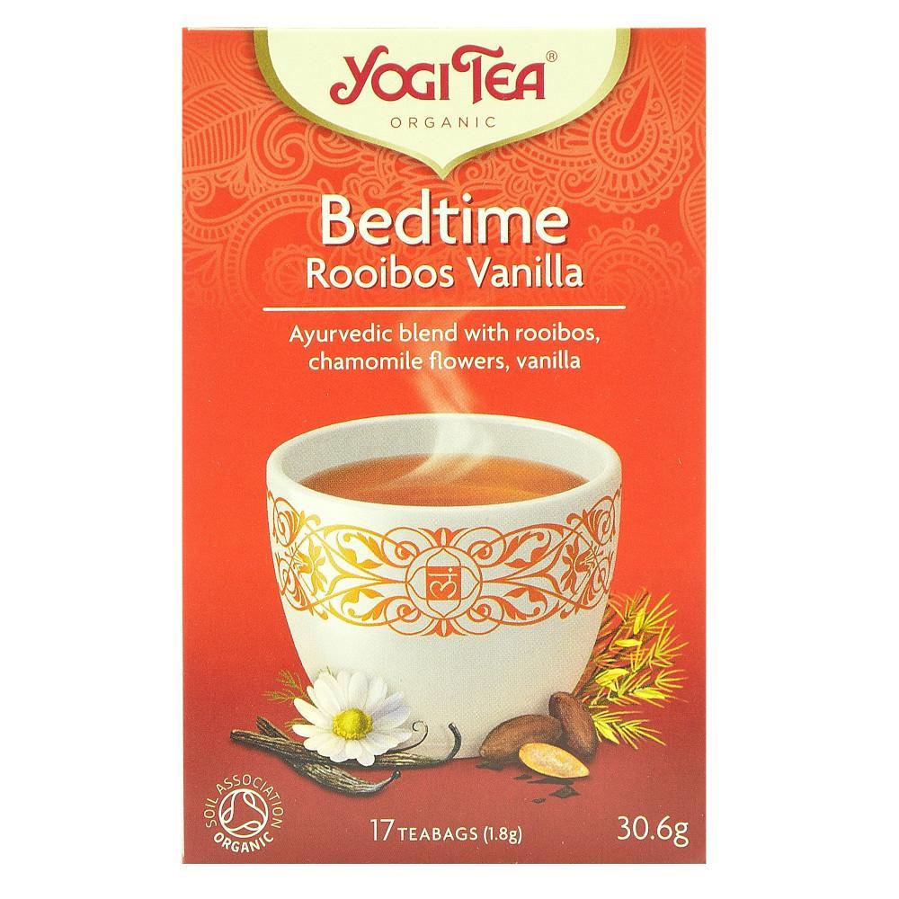 Ceai ayurvedic cu Rooibos, Musetel si Vanilie Bio Bedtime Yogi Tea 30,6 g