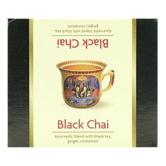 Ceai Ayurvedic cu Ceai Negru, Ghimbir si Scortisoara Bio Yogi Tea 37,4 g