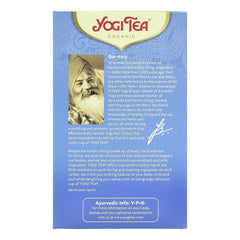 Bio Yogi Tea Breathe Deep Ceai ayurvedic Respiratie Profunda cu Eucalipt,Busuioc si Cimbru 30,6 g