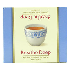 Bio Yogi Tea Breathe Deep Ceai ayurvedic Respiratie Profunda cu Eucalipt,Busuioc si Cimbru 30,6 g