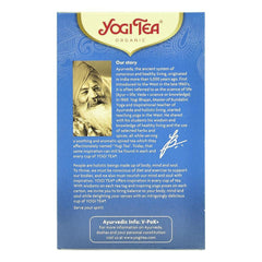 Ceai ayurvedic cu Boabe de Cacao, Menta si Lemn Dulce Bio Choco Mint Yogi Tea 37,4 g