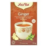 Bio Yogi Tea Ginger Ceai ayurvedic cu Ghimbir si Piper Negru 30,6 g