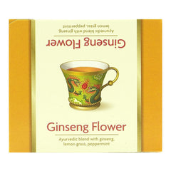 Bio Yogi Tea Ginseng Flower Ceai ayurvedic cu Flori de Ginseng,Lemon Gras si Menta 30,6 g