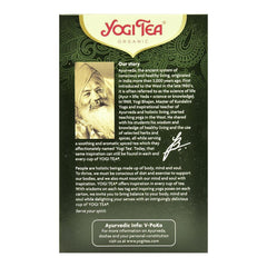 Bio Yogi Tea Green Chai Ceai ayurvedic cu Ceai Verde,Scortisoara si Ghimbir 30,6 g