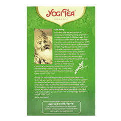 Bio Yogi Tea Green Energy Ceai ayurvedic Energizant cu Ceai Verde,Guarana,Ghimbir si Soc 30,6 g