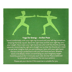 Bio Yogi Tea Green Energy Ceai ayurvedic Energizant cu Ceai Verde,Guarana,Ghimbir si Soc 30,6 g