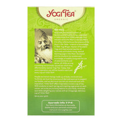 Bio Yogi Tea Green Jasmine Ceai ayurvedic cu Iasomie,Ceai Verde,Ghimbir si Coaja de Portocala 30,6 g