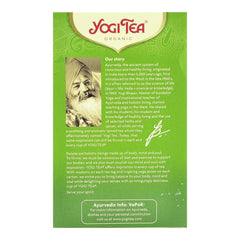Bio Yogi Tea Green Tea Ginger Lemon Ceai ayurvedic cu Ceai Verde,Ghimbir si Lamaie 30,6 g
