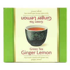 Bio Yogi Tea Green Tea Ginger Lemon Ceai ayurvedic cu Ceai Verde,Ghimbir si Lamaie 30,6 g