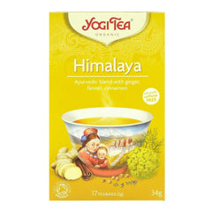 Bio Yogi Tea Himalaya Ceai ayurvedic cu Ghimbir, Fenicul si Scortisoara 34 g
