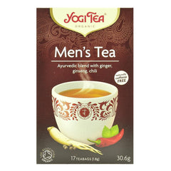 Bio Yogi Tea Men's Tea Ceai ayurvedic cu Ghimbir,Gingseng si Chili 30,6 g