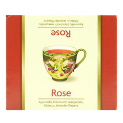 Bio Yogi Tea Rose Ceai ayurvedic cu Trandafiri,Hibiscus si Lavanda 34 g