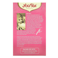 Bio Yogi Tea Woman's Tea Ceai ayurvedic cu Ghimbir,Coaja de Portocala si Musetel 30,6 g