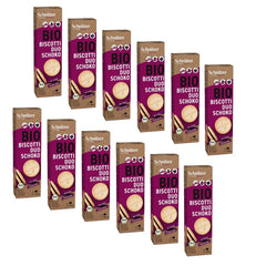 Biscuiti Bio Biscotti Duo cu Ciocolata Vegan Fara Gluten Schnitzer 130 g