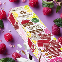 Biscuiti Raw Bio cu Zmeura Elly Momberg 60 g