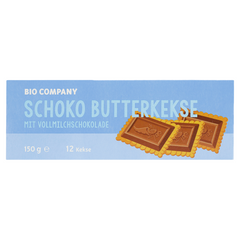 Biscuiti cu Unt si Ciocolata Bio Company 150 g