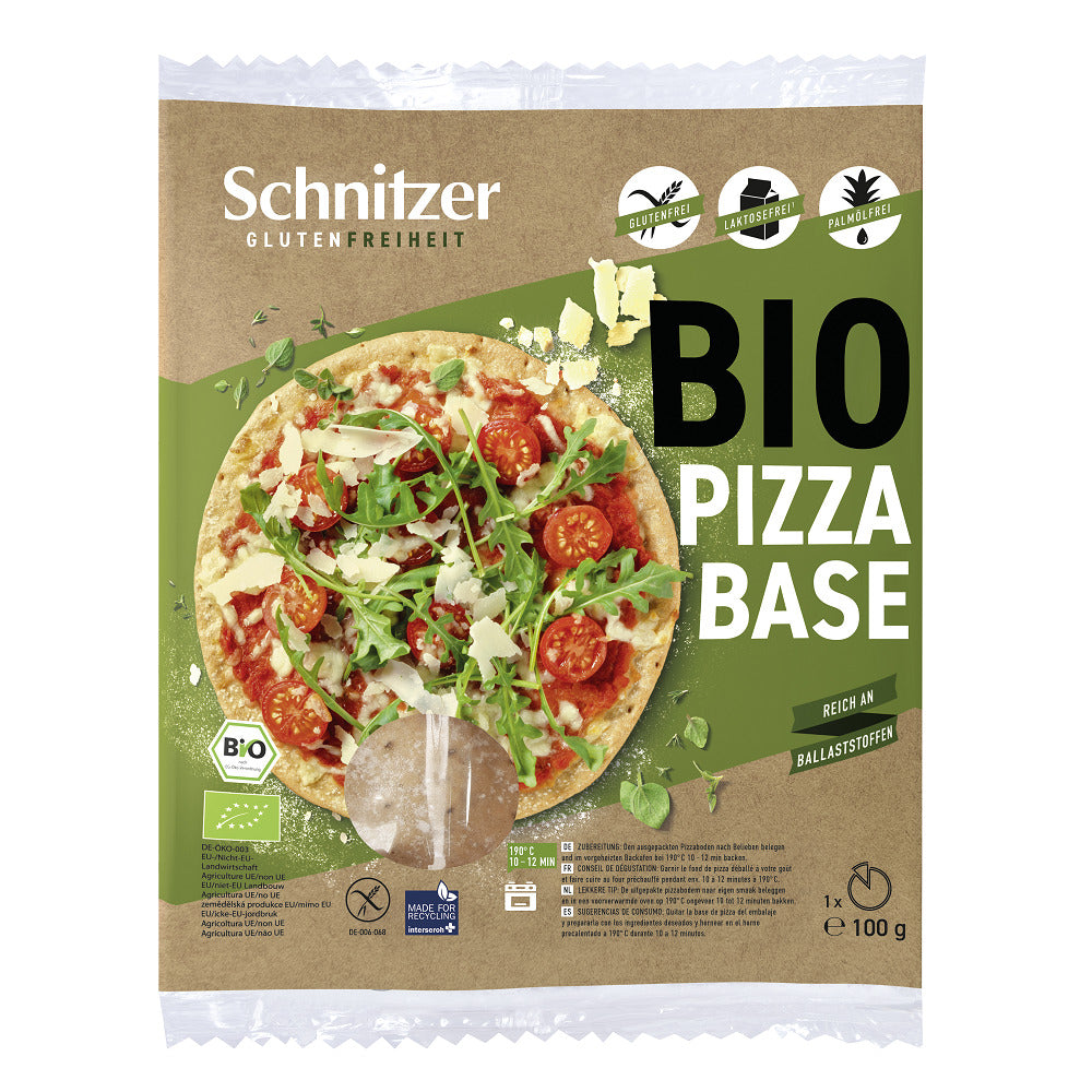 Blat de Pizza Bio Fara Gluten Schnitzer 100 g