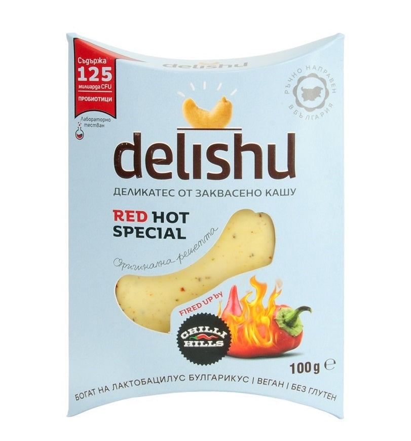 Branza de Caju cu Chilli Delishu 100 g