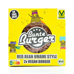 Burger Vegan Bio din Fasole Rosie Umami Style Bunte Burger 2 buc 180 g