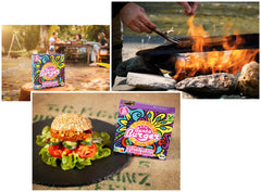 Burger Vegan Bio din Linte Rosie Barbecue Style Bunte Burger 2 buc 180 g