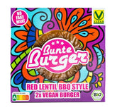 Burger Vegan Bio din Linte Rosie Barbecue Style Bunte Burger 2 buc 180 g