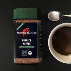 Cafea Instant Bio Arabica Fara Cofeina Mount Hagen 100 g