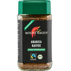 Cafea Instant Bio Arabica Fara Cofeina Mount Hagen 100 g