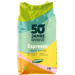 Cafea Boabe Bio Espresso Dennree 1 kg