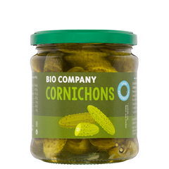 Castraveti Cornison Bio Borcan Fara Zahar Adaugat Bio Company 330 g