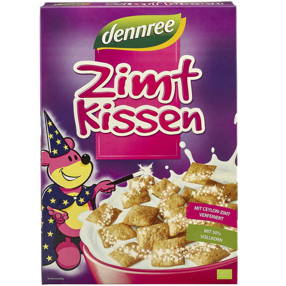 Cereale Bio Pernute de Ovaz cu Scortisoara Dennree 300 g