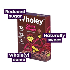 Cereale Bio din Grau Integral si Ovaz Pernute Chillo Pillows Wholey 275 g