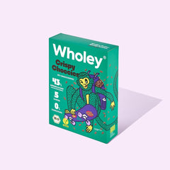 Cereale Bio din Orez si Ovaz Crispy Choccies Wholey 275 g