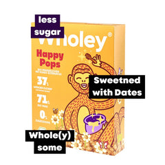 Cereale Bio din Porumb si Ovaz Bilute Happy Pops Wholey 275 g