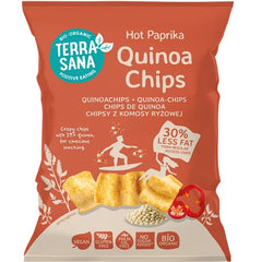 Chips Bio din Quinoa cu Paprika Terrasana 75 g