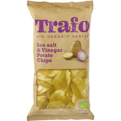 Chips uri Bio cu Sare si Otet Trafo 125 g