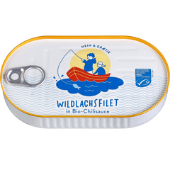 Conserva de File de Somon Salbatic in Sos de Rosii si Chilli Hein & Graetje 200 g