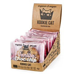 Cookie cu Vanilie si Ciocolata Bio Fara Gluten Kookie Cat 50 g