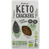 Crackers Keto Bio cu Seminte de in Aurii Joice 60 g