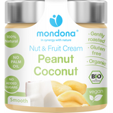 Crema Tartinabila Bio Vegana din Unt de Arahide si Cocos Mondona 220 g